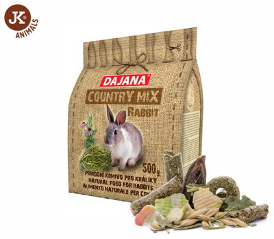  Dajana – COUNTRY MIX, Rabbit 500 g / 1000 g, krmivo pre králika