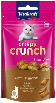 Vitakraft Cat Crispy Crunch anti hairball 60g