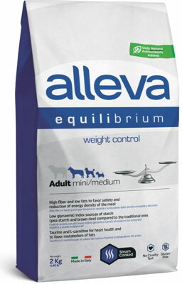 Alleva SP EQUILIBRIUM dog adult weight controll all breed chicken & ocean fish