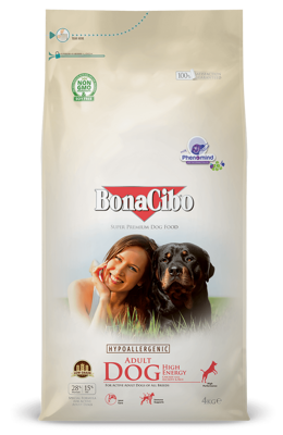 BonaCibo Adult Dog Chicken with Anchovy & Rice High Energy