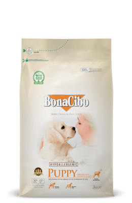 BonaCibo Puppy Chicken with Anchovy & Rice
