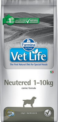 Farmina Vet Life dog neutered 1-10 kg