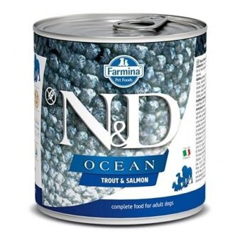 Farmina N&D dog OCEAN trout & salmon - konzerva 