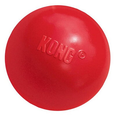 Hračka Kong Dog Classic Lopta červená, guma prírodná,