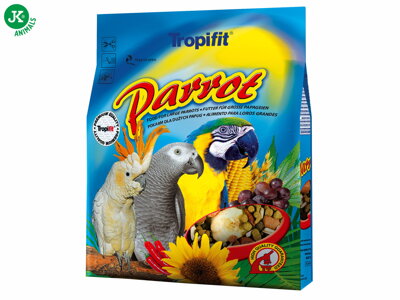 Tropifit Parrot, veľký papagáj – zmes na báze vybraných prírodných zložiek, 1 kg