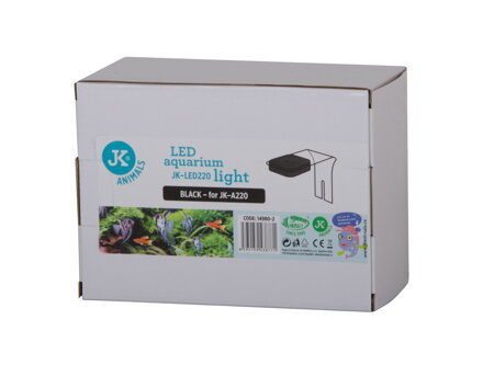 JK LED osvetlenie JK-LED220 čierne