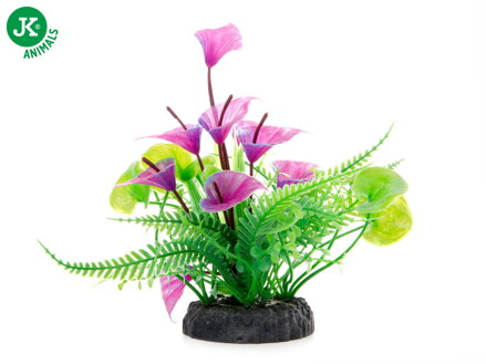 JK Mix kvetov, akvarijna plastová rastlinka