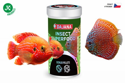 Dajana ISF Cichlid Pellets, pelety –  (insect superfood)