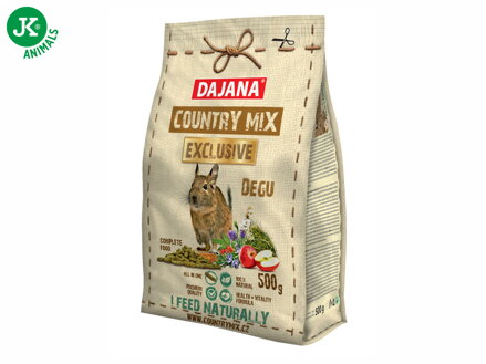 Dajana - COUNTRY MIX EXCLUSIVE, Degu čilský 500 g, krmivo pre osmáky