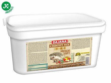 Dajana - COUNTRY MIX EXCLUSIVE, ježko 1500 g, krmivo pre ježkov