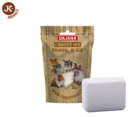 Dajana – COUNTRY MIX, Mineral block, minerálny kameň pre hlodavce