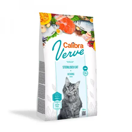 Calibra Cat Verve GF Sterilised Herring