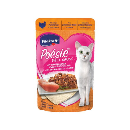 VITAKRAFT Cat Poésie Déli Sauce morčacie prsia v omáčke 85g