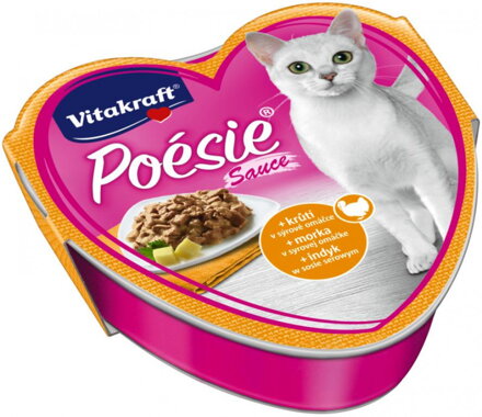 Vitakraft Cat Poesia morka v syrovej omáčke 85g