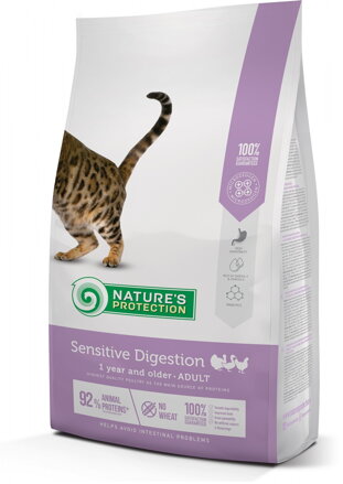 Natures P cat adult sensitive digestion poultry