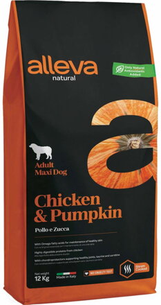 Alleva NATURAL dog adult maxi chicken & pumpkin