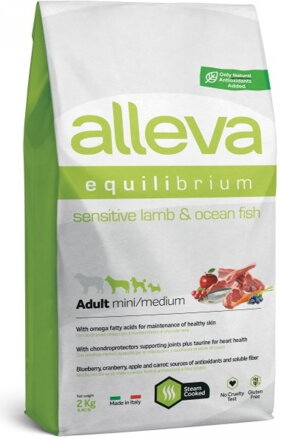 Alleva SP EQUILIBRIUM dog adult sensitive mini & medium lamb & ocean fish