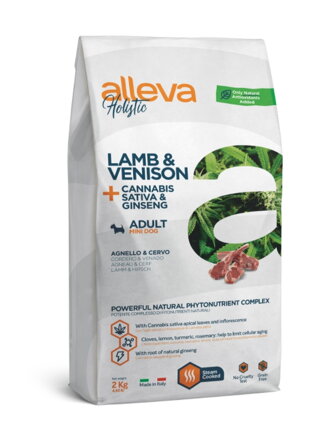 Alleva HOLISTIC dog adult mini lamb & venison 