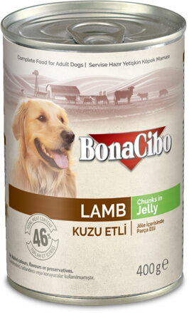 BonaCibo Lamb Chunks in Jelly