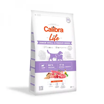 Calibra Dog Life Junior Small & Medium Breed Lamb