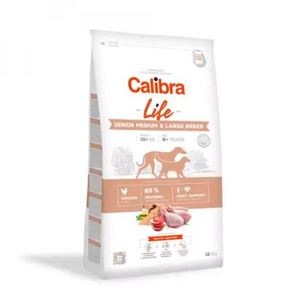 Calibra Dog Life Senior Medium & Large Chicken 