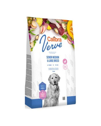 Calibra Dog Verve GF Senior Medium & Large Chicken & Duck