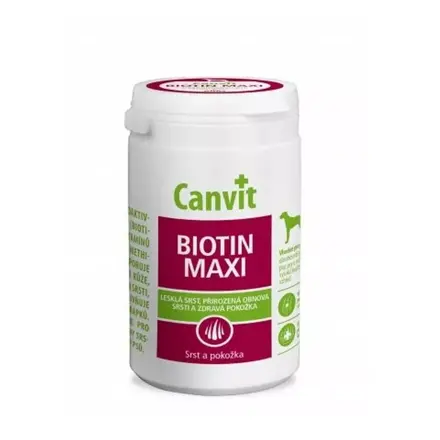 Canvit Biotin Maxi pre psy