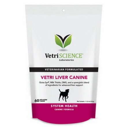 Vetri Science Vetri-Liver Canine žuvacie tbl. 60 tbl.