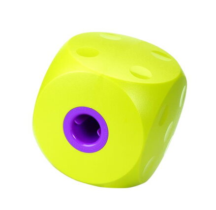 Hračka BUSTER interaktívna kocka, pre psa nad 10 kg, limetkovo zelená 