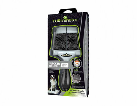 FURMINATOR kefa Dog/Cat Slicker Brush L jemná