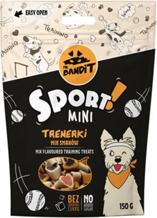 Pamlsok Mr. Bandit sport mini mix flavour training treats 150g