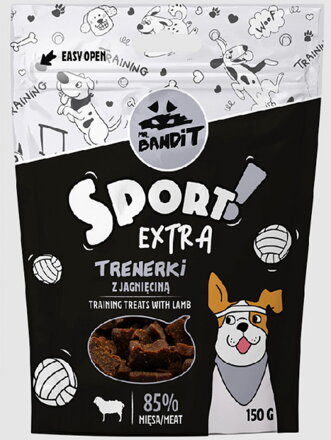 Pamlsok Mr. Bandit sport extra with lamb training treats 150g