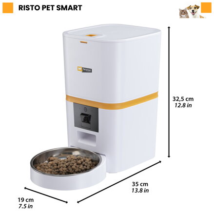 Ferplast Risto Pet Smart automatický dávkovač suchého krmiva