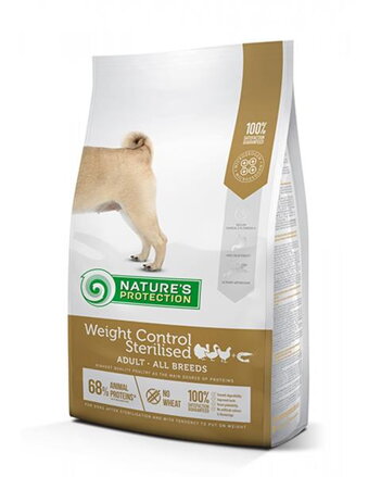 Natures P dog adult weight control sterilised poultry with krill all breeds 