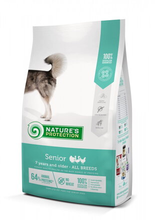 Natures P dog senior all breed poultry 7+