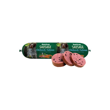 Saláma Nutrican Sausage Chicken & Salmon 800 g