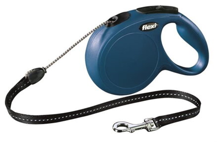 Vodítko Flexi Classic NEW lanko 8 m - modré