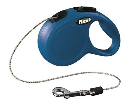 Vodítko Flexi Classic NEW lanko 3 m - modré