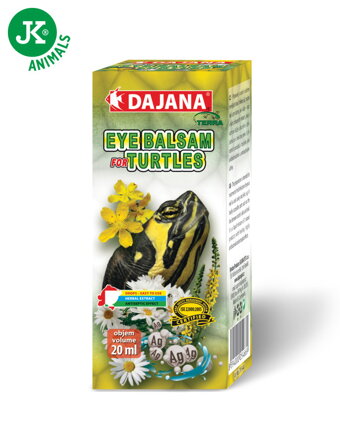 Dajana očný balzam pre korytnačky 20 ml. Eye Balsam for Turtles