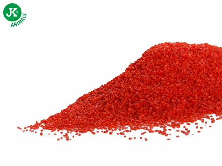  Dekoračný štrk červený 0,5 kg