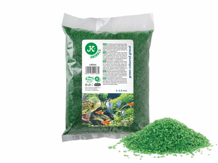  Dekoračný štrk zelený 0,5 kg