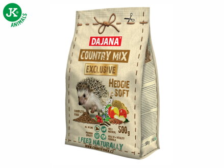 Dajana - COUNTRY MIX EXCLUSIVE, ježko 500 g, 1500 g krmivo pre ježkov