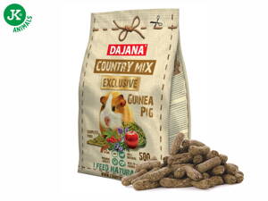 Dajana - COUNTRY MIX EXCLUSIVE, morča 500 g /1500 g, krmivo pre morčatá