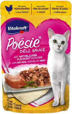 VITAKRAFT Cat Poésie Déli Sauce kapsička kuracia 85g