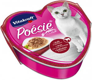 Vitakraft Cat Poésie teľacie v syrovej omáčke 85g