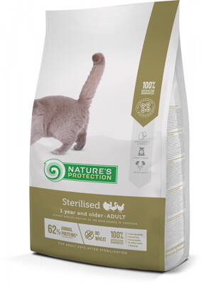Natures P cat adult sterilised poultry