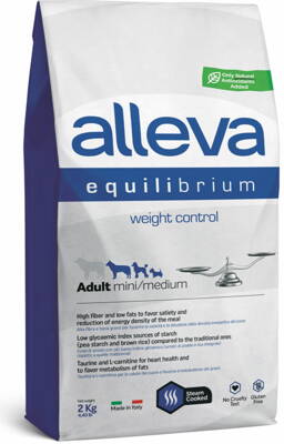 Alleva SP EQUILIBRIUM dog adult weight controll mini & medium chicken & ocean fish