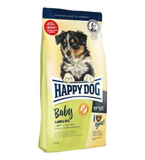 Happy Dog SUPER PREMIUM - Supreme YOUNG - Baby jahňacina a ryža 