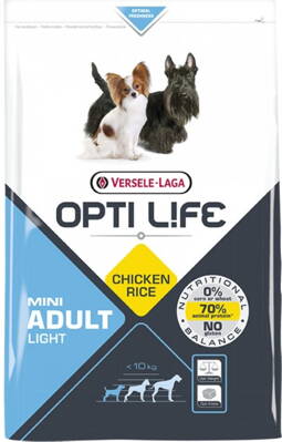 VL Opti Life dog Adult Light Mini 