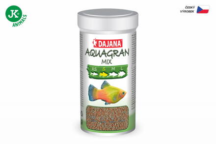Dajana Aquagran Mix, granule – krmivo, veľkosť S